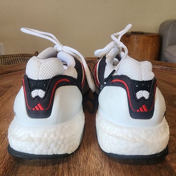 Adidas UltraBoost Supernova DNA White Vivid Red GY5374 Sneakers Mens 9 - Picture 5 of 16